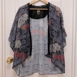 Disney Parks Star Wars Chiffon Kimono - OS - Preowned